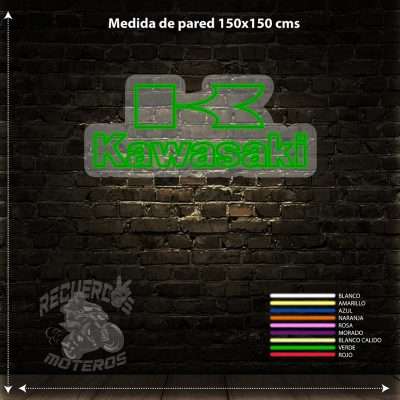 Neon Logo Kawasaki