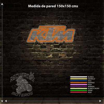 Neon Logo Ktm